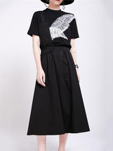 Original Irregularity Elasticity Waist Skirt